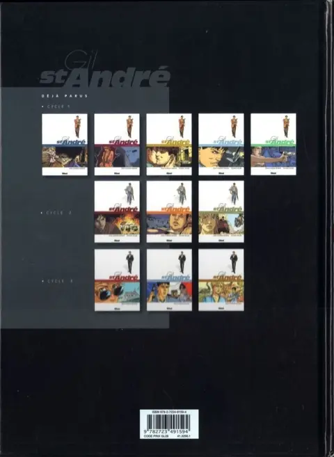 Verso de l'album Gil St André Tome 11 Ballade africaine