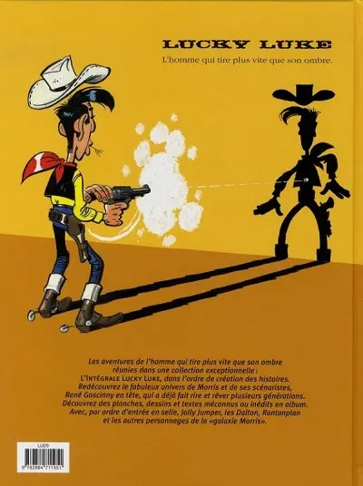 Verso de l'album Lucky Luke (2002) L'Integrale 20