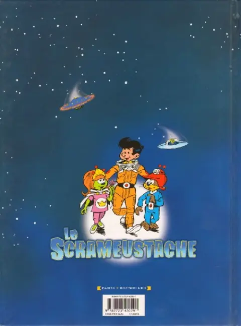 Verso de l'album Le Scrameustache Tome 41 Le Lauréat
