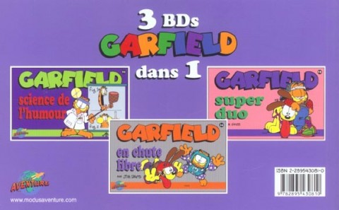 Verso de l'album Garfield #5 Poids Lourd