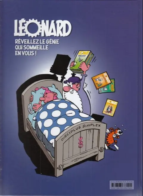 Verso de l'album Léonard Tome 50 Génie, vidi, vinci !