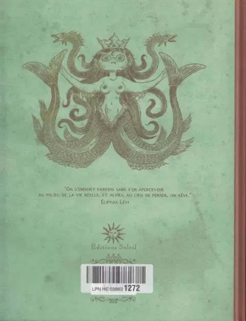 Verso de l'album Billy Brouillard Tome 3 Le chant des sirènes
