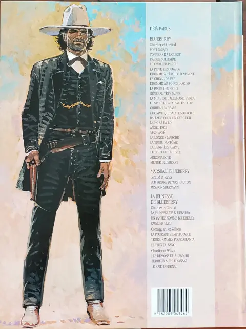 Verso de l'album Blueberry Tome 16 Le hors-la-loi