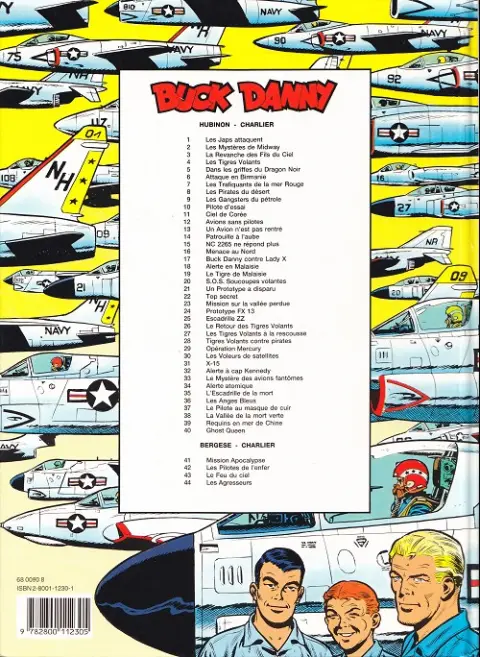 Verso de l'album Buck Danny Tome 34 Alerte atomique