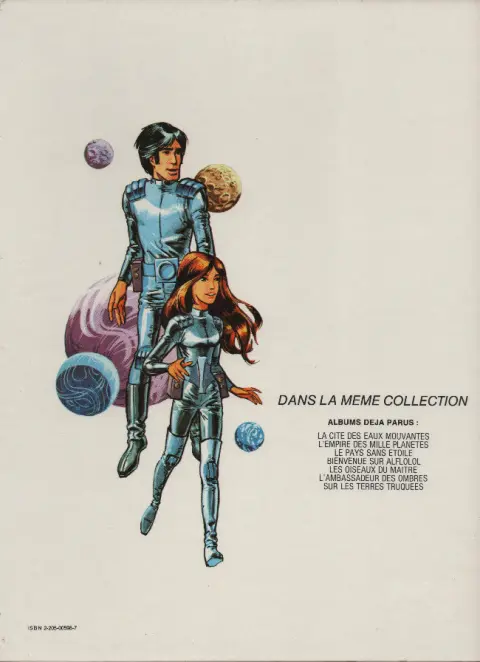 Verso de l'album Valérian Tome 3 Le pays sans étoile