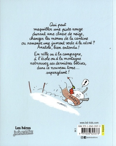Verso de l'album Anatole Latuile Tome 14 Supergéant !