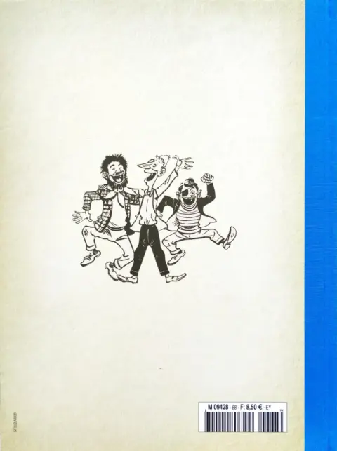Verso de l'album Les Pieds Nickelés - La collection Tome 68 Le triomphe des Pieds Nickelés