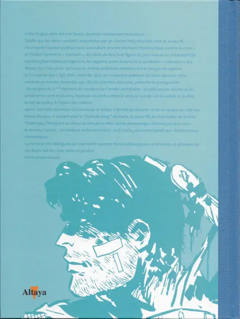 Verso de l'album Tout Pratt Tome 60 Sergent KIRK 10