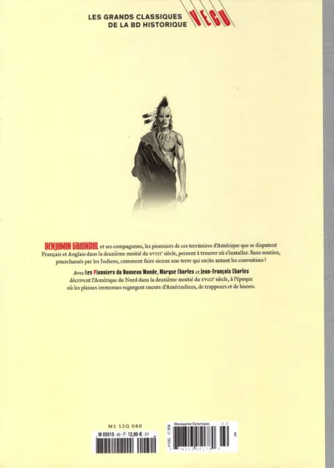 Verso de l'album Les grands Classiques de la BD Historique Vécu - La Collection Tome 61 Les Pionniers du Nouveau Monde - Tome II : Le Grand Dérangement