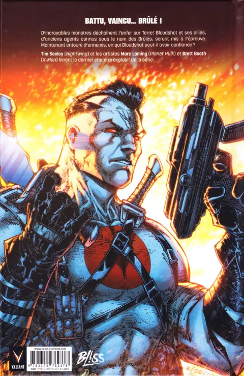 Verso de l'album Bloodshot Tome 3