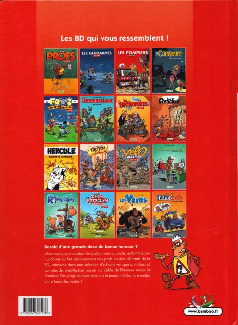 Verso de l'album L'Auto école Tome 6 Leçon de bonne conduite