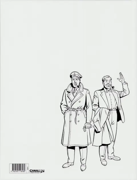Verso de l'album Blake et Mortimer Tome 29 Huit heures à Berlin