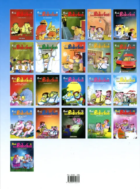 Verso de l'album Les Bidochon Tome 16 Toniques