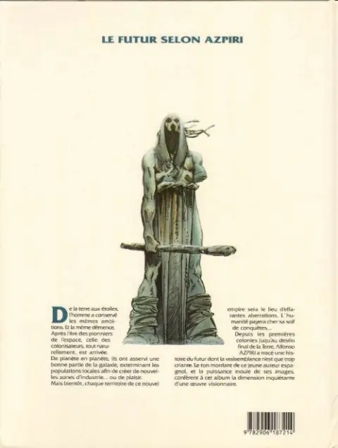 Verso de l'album Les Colonisateurs Tome 1