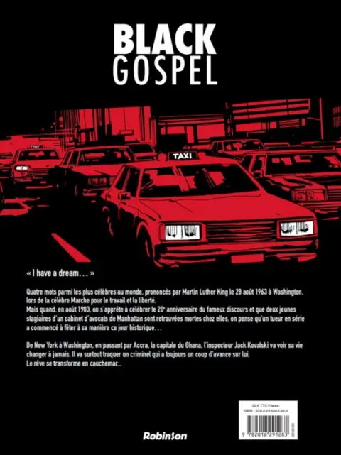 Verso de l'album Black Gospel