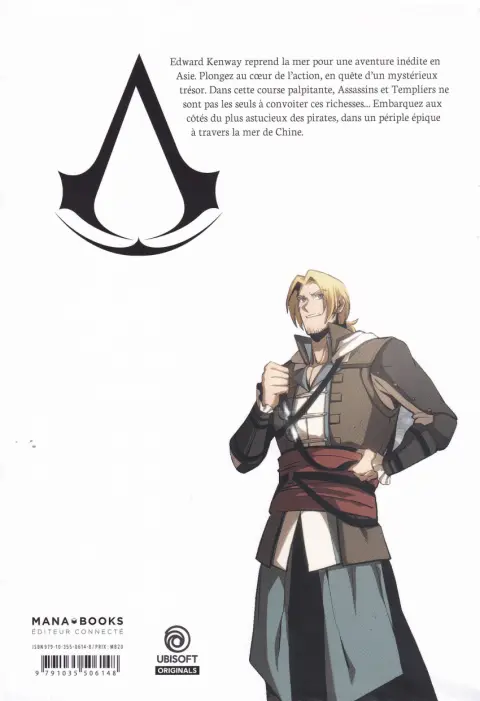 Verso de l'album Assassin's Creed - Forgotten Temple 1
