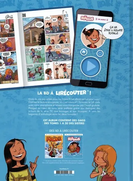 Verso de l'album Les Sisters Tome 1 Un air de famille