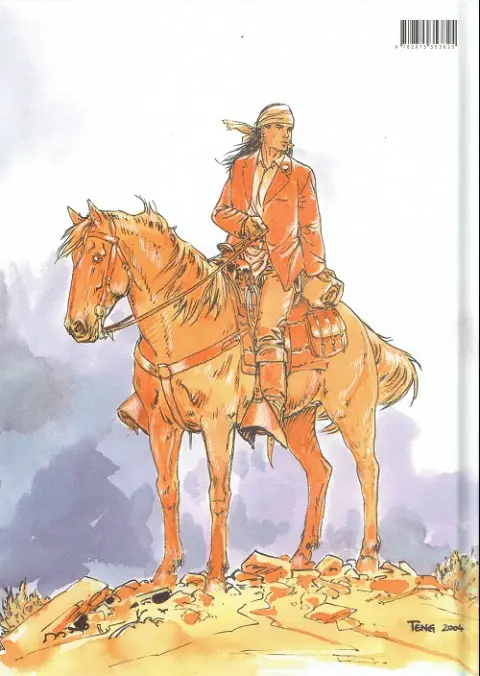 Verso de l'album Delgadito Tome 2 Souvenirs d'un rebelle