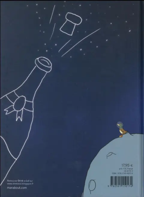 Verso de l'album Drink a lol Tome 2 Électron ivre