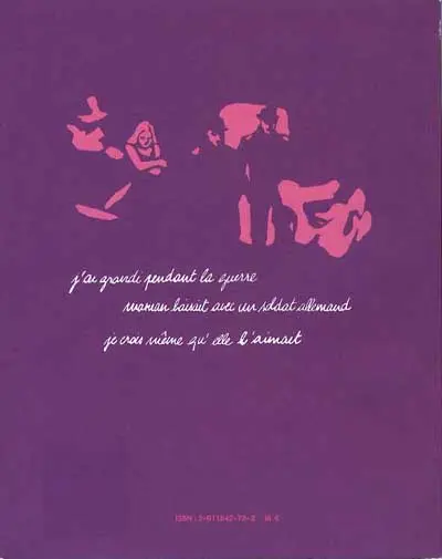 Verso de l'album En série