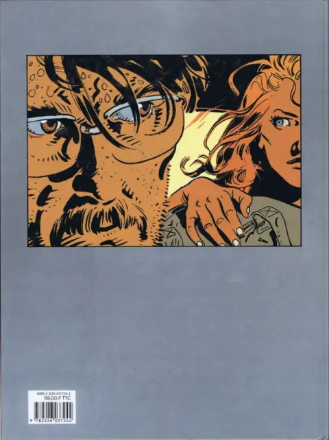Verso de l'album Les Errances de Julius Antoine Tome 3 Le Sujet