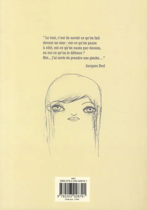 Verso de l'album Faire le mur