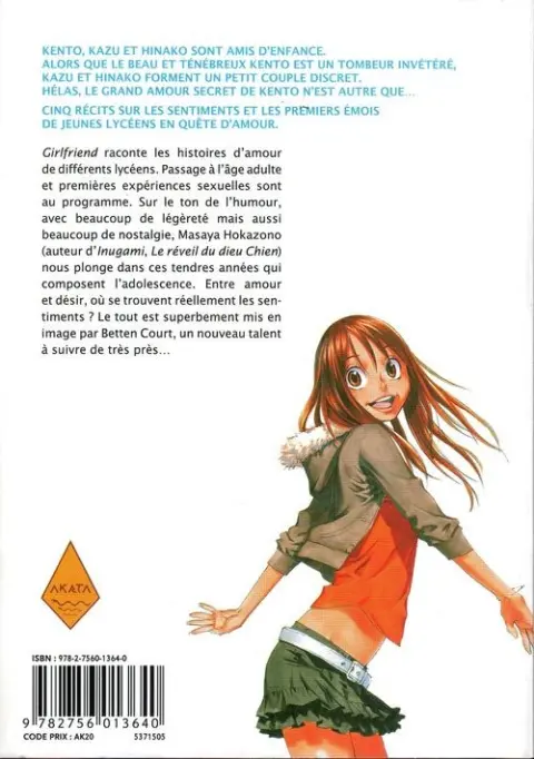 Verso de l'album Girl friend 3