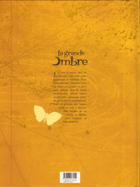 Verso de l'album La Grande ombre Tome 1 Arcan'