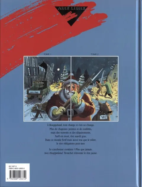 Verso de l'album Houppeland 2