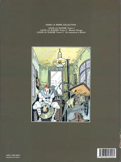 Verso de l'album Louis la Guigne Tome 3 Un automne à Berlin