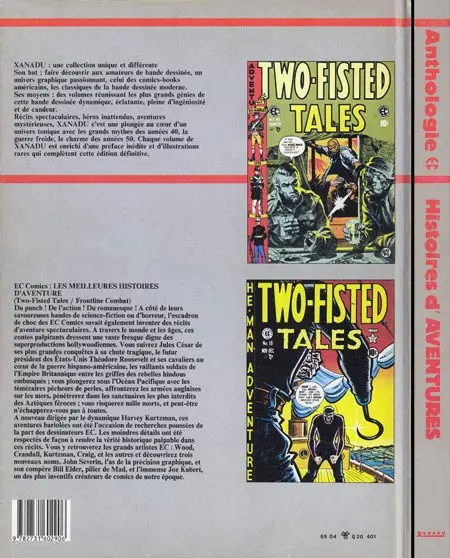 Verso de l'album Les Meilleures histoires de... Tome 6 Les meilleures histoires d'aventures