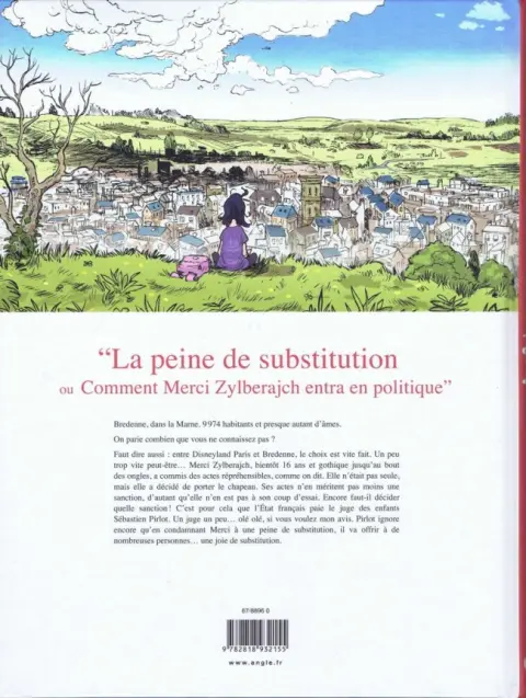 Verso de l'album Merci