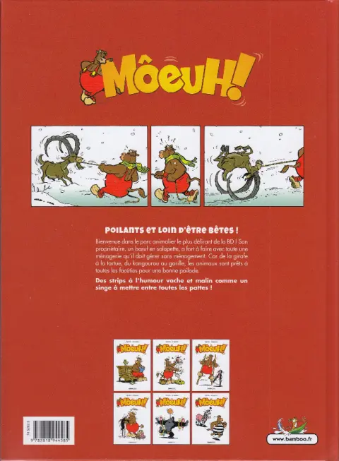 Verso de l'album Môeuh ! Tome 6