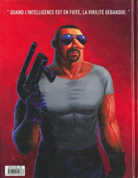 Verso de l'album Pascal Brutal Tome 2 Le mâle dominant