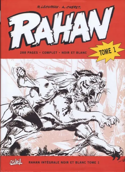 Rahan Intégrale noir et blanc Tome 1