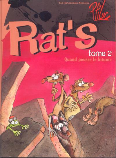 Couverture de l'album Rat's Tome 2 Quand pousse le bitume