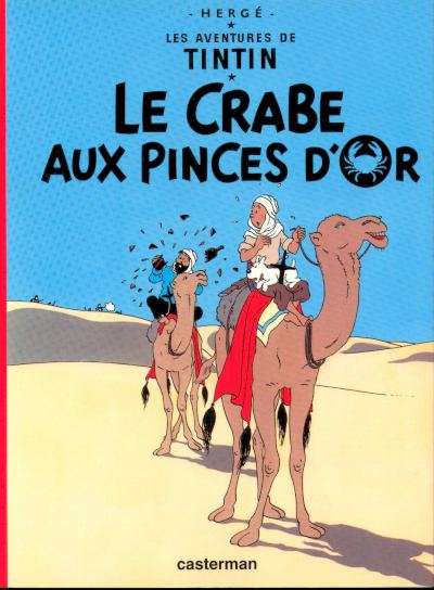 Couverture de l'album Tintin Tome 9 Le Crabe aux pinces d'or