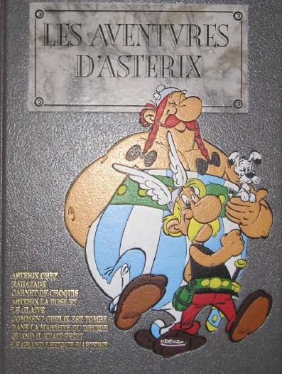 Couverture de l'album Astérix Intégrale luxe Hachette/Dargaud Tome VII