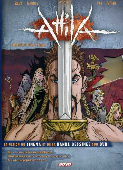 Couverture de l'album Attila Un Barbare défie l'Empire