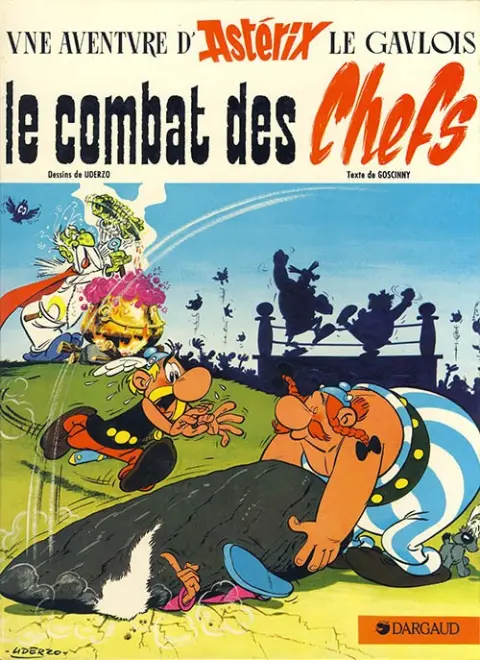 Couverture de l'album Astérix Tome 7 Le combat des chefs