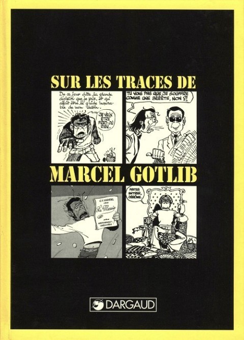 Couverture de l'album Sur les traces de Marcel Gotlib