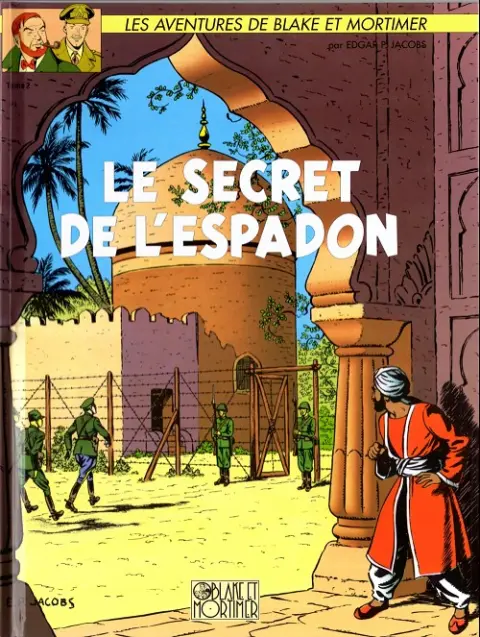 Couverture de l'album Blake et Mortimer Tome 2 Le Secret de l'Espadon