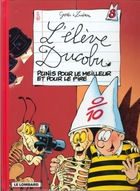 Couverture de l'album L'Élève Ducobu Tome 8 Punis pour le meilleur et pour le pire