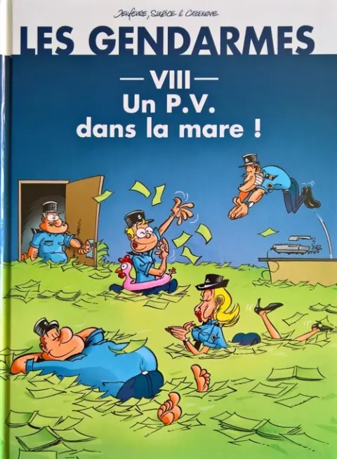 Couverture de l'album Les Gendarmes Tome 6 Un P.V. dans la mare !