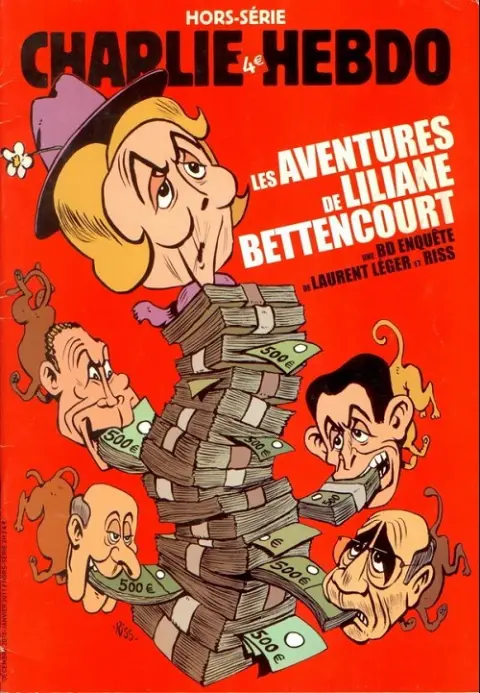Les aventures de Liliane Bettencourt Une BD enquête de Laurent Léger et Riss