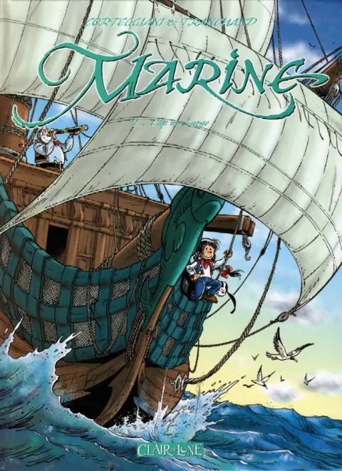 Couverture de l'album Marine Tome 2 Cap au large