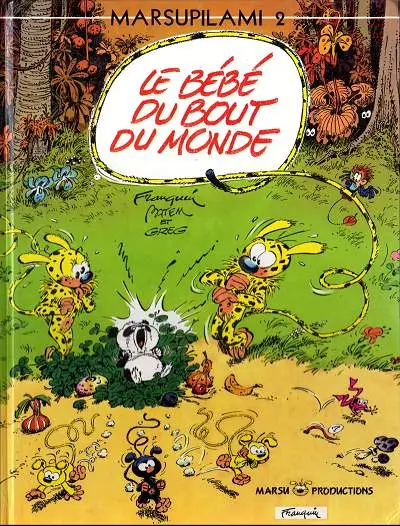 Couverture de l'album Marsupilami Tome 2 Le bébé du bout du monde