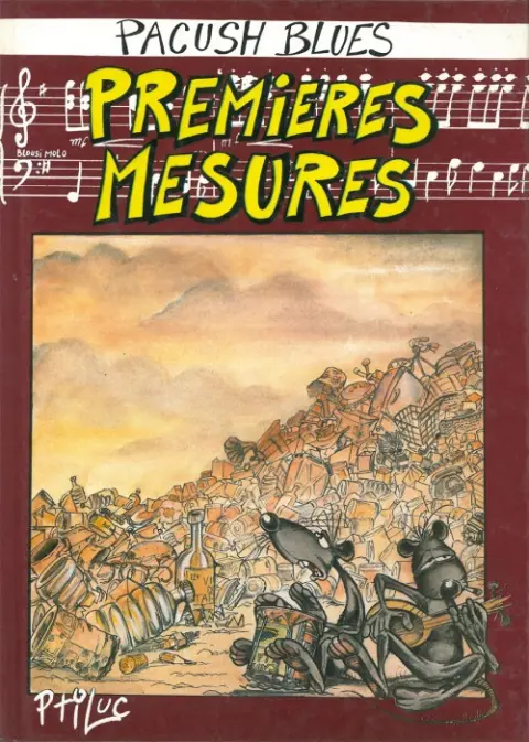 Couverture de l'album Pacush Blues Tome 1 Premières mesures