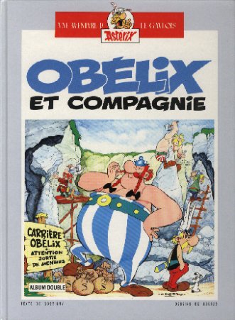 Couverture de l'album Astérix Tomes 23 et 24 Obélix et compagnie / Astérix chez les belges