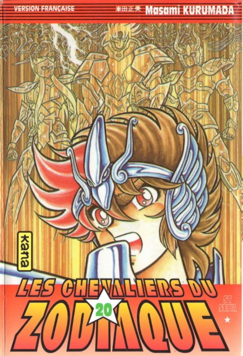 Couverture de l'album Les Chevaliers du Zodiaque 20 Un combat à mort ! Les 12 Maisons